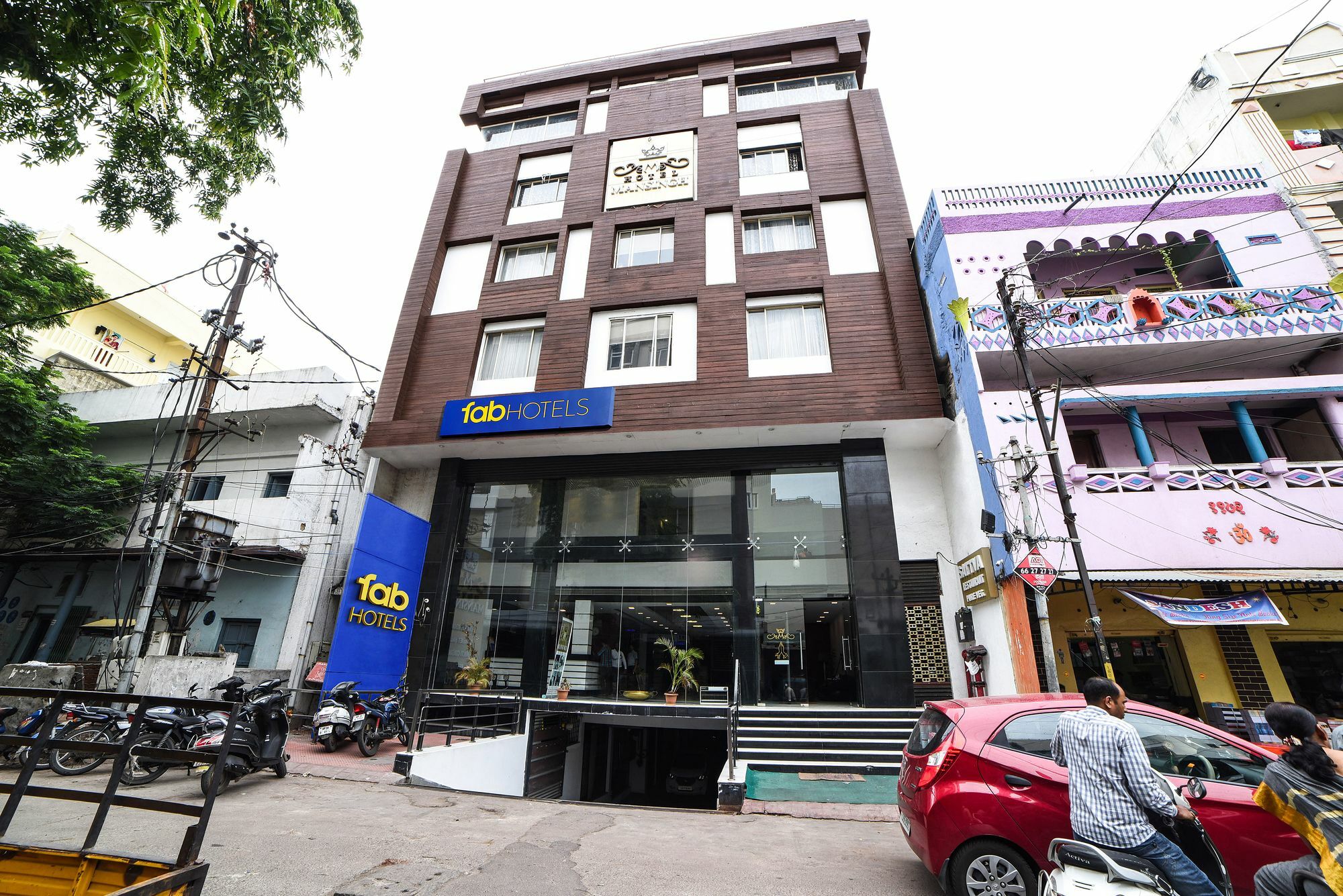 Fabhotel Mansingh Begum Bazar Road Hyderabad Exteriör bild